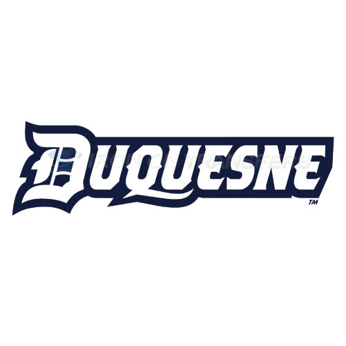 Duquesne Dukes Logo T-shirts Iron On Transfers N4297